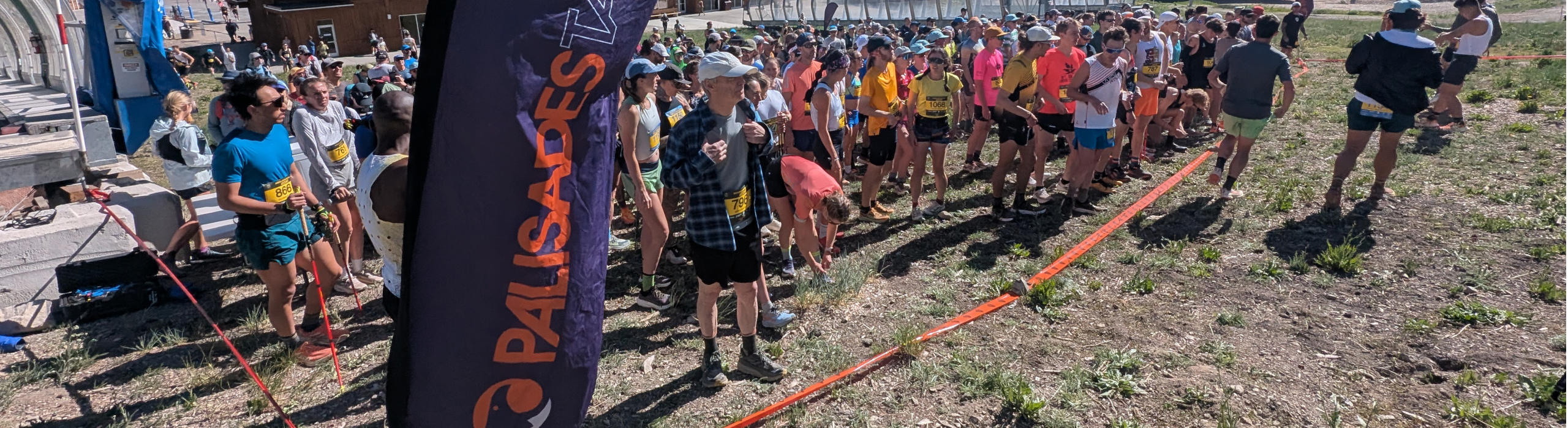 Racers at the starting line