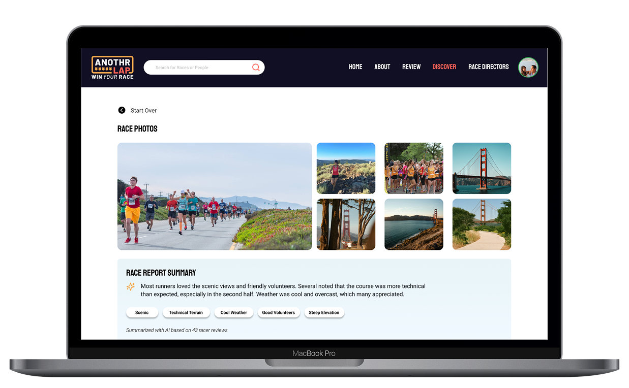 Make an impact by reviewing races
